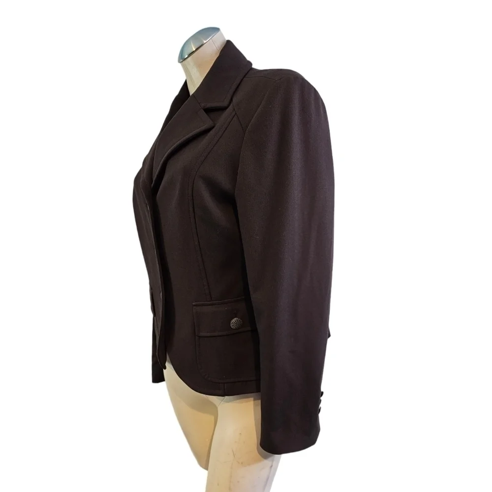 Ana Sousa Size 12 Brown Blazer